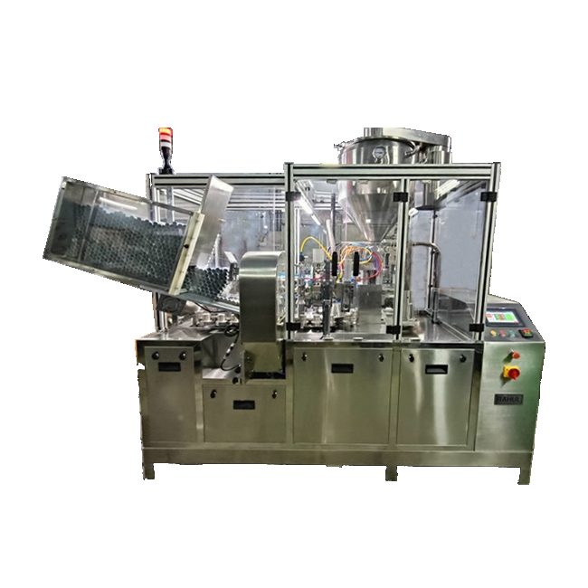 single header combi tube filing machine
